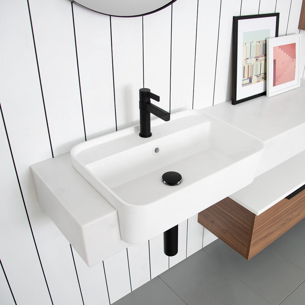 ADP Michel Semi-Recessed Wall Hung Vanity