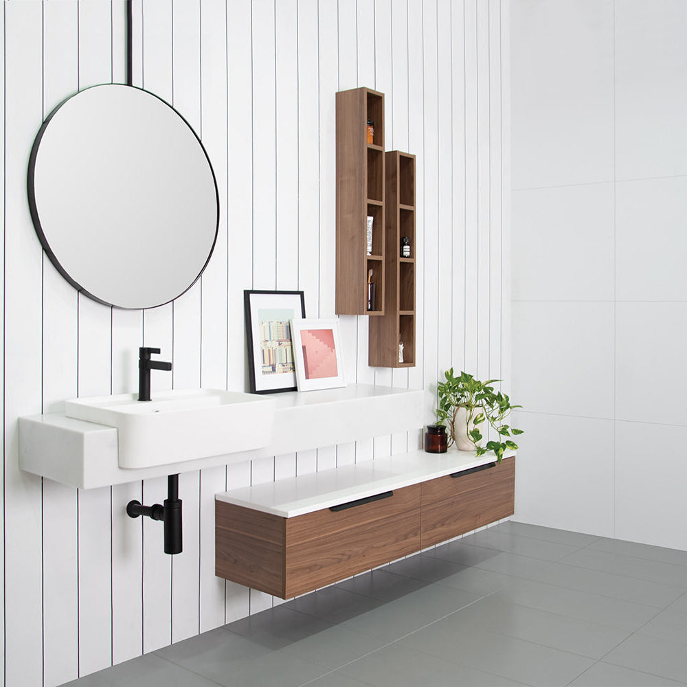 ADP Michel Semi-Recessed Wall Hung Vanity