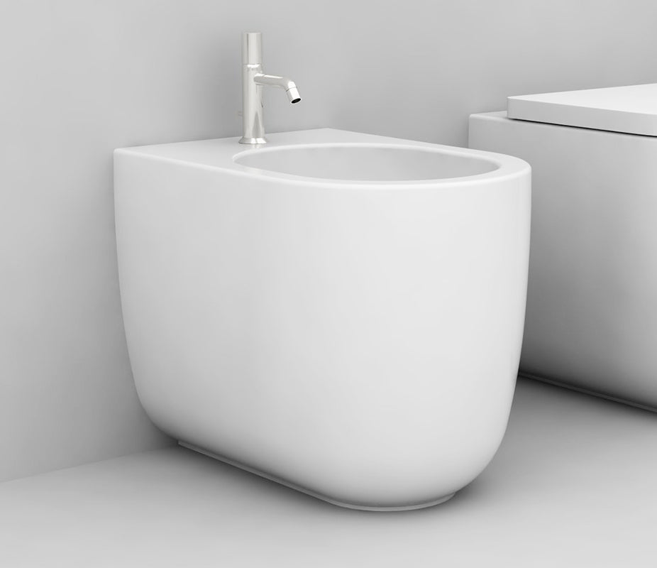 Milady Wall Faced Bidette-Gloss White