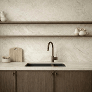 Milano Granite 735mm Double Bowl Sink, Matte Black