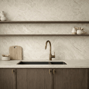 Milano Granite 835mm Double Bowl Sink, Matte Black