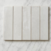 Milano Artisan Gloss Off-White 60x240mm Subway Tile