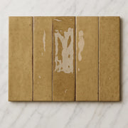 Milano Artisan Gloss Yellow Ochre 60x240mm Subway Tile