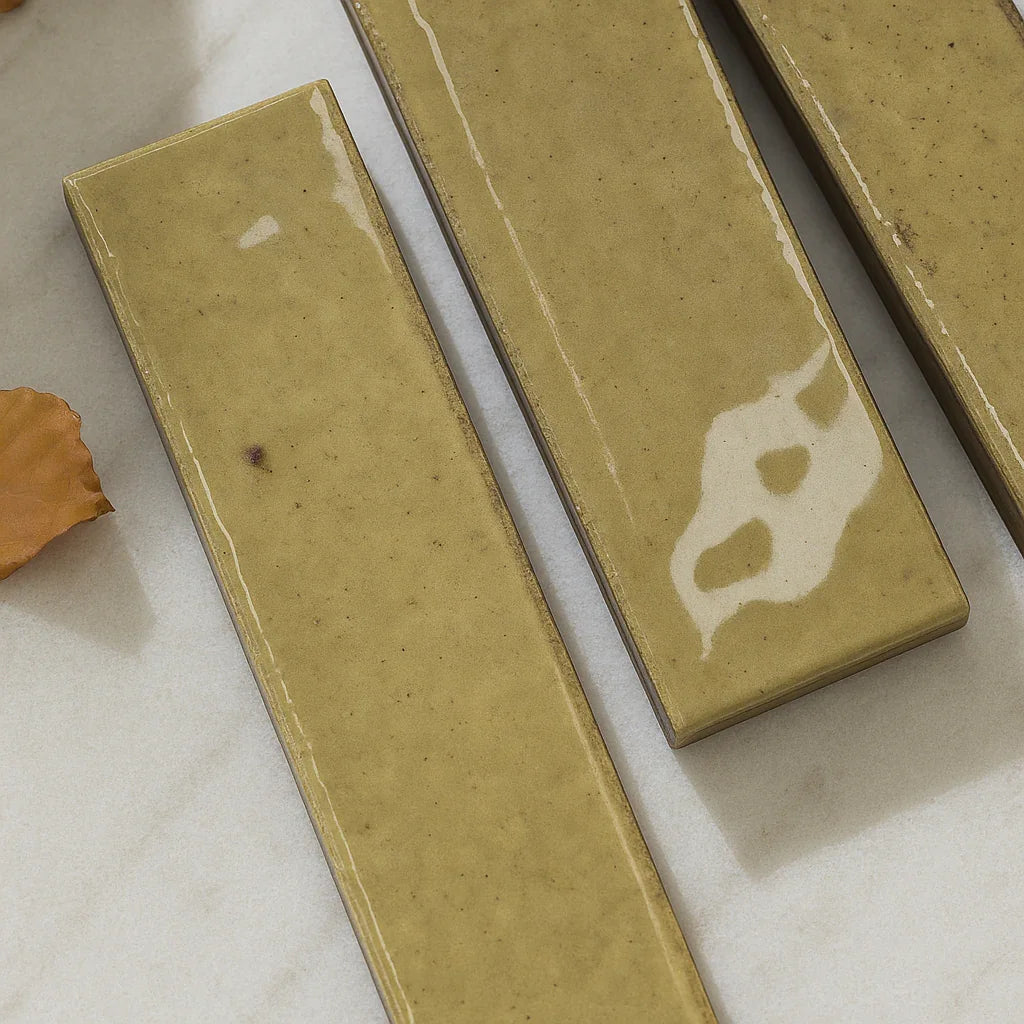 Milano Artisan Gloss Zingiber 60x240mm Subway Tile