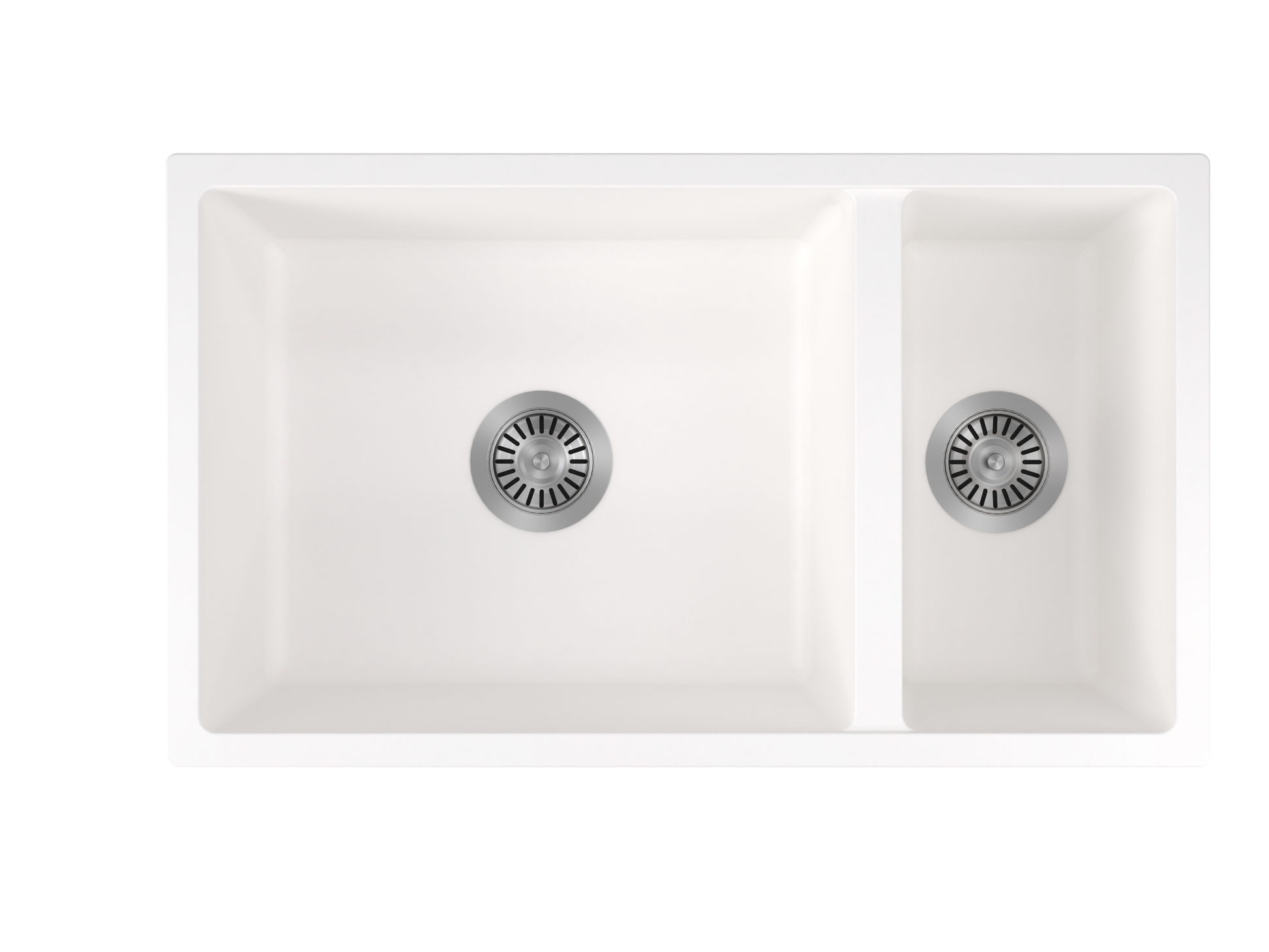 Milano Granite 735mm Double Bowl Sink