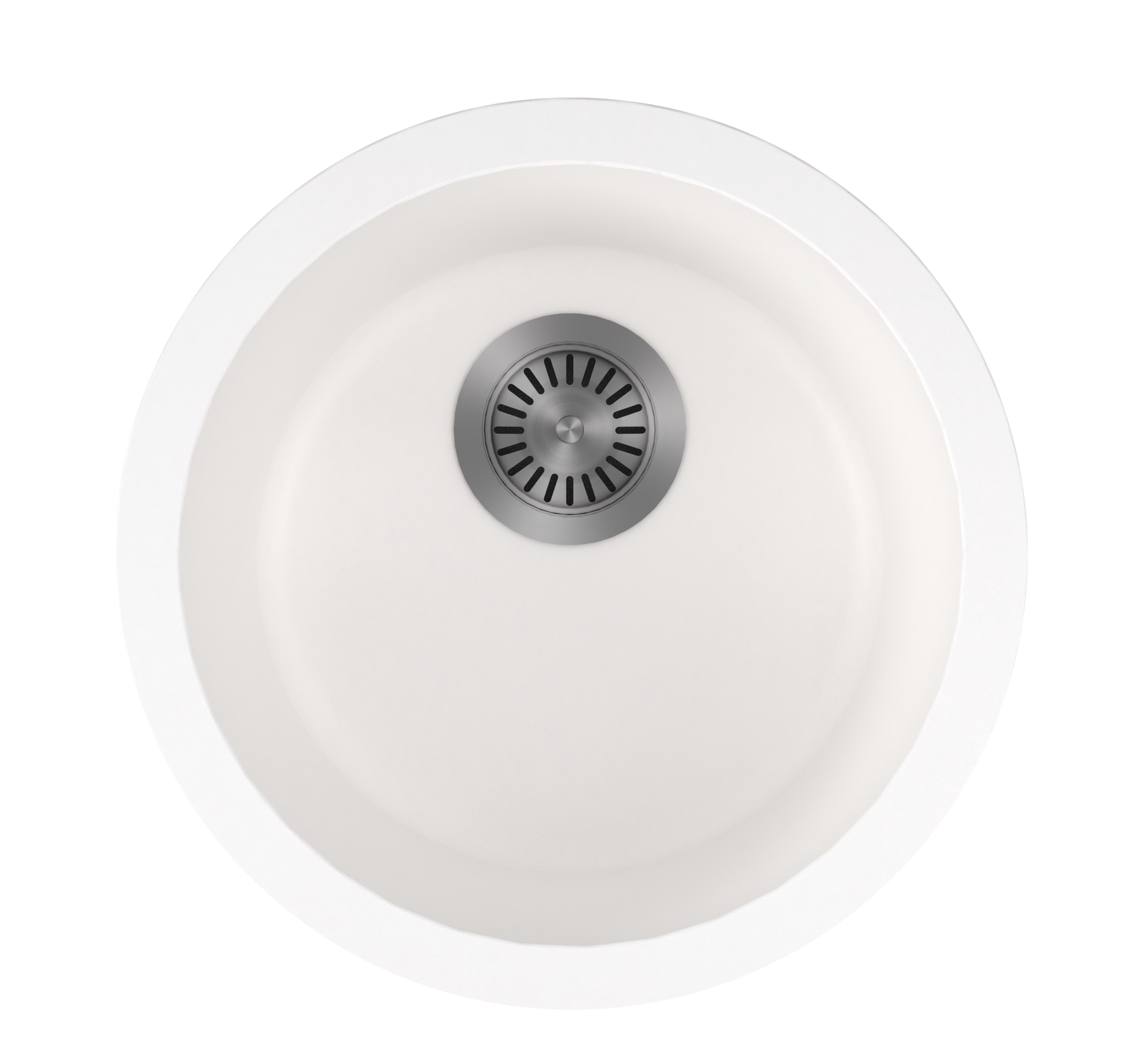 Milano Granite  Round 400mm Sink Single Bowl Sink