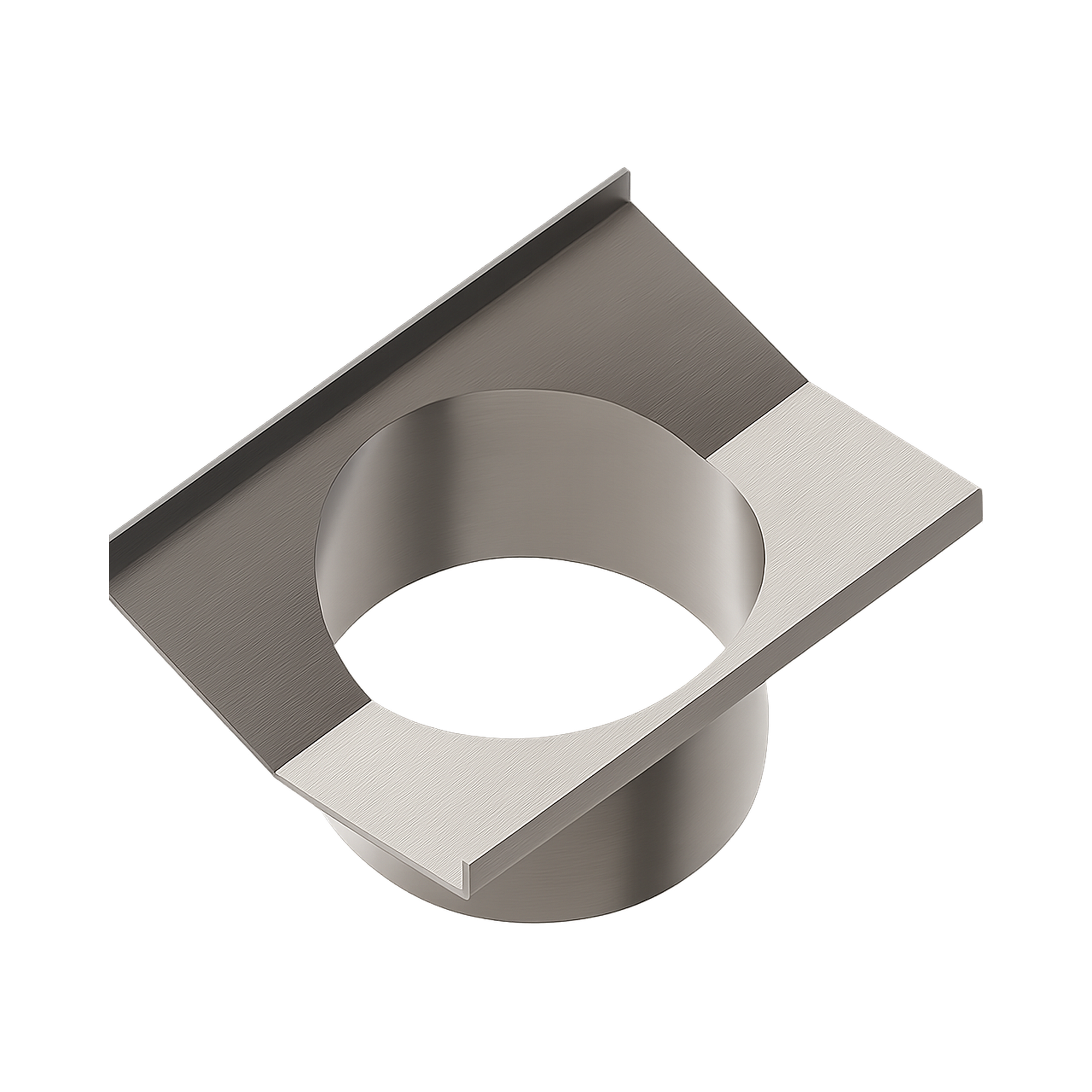 Nero Floor Grate V Channel 80mm Outlet Only