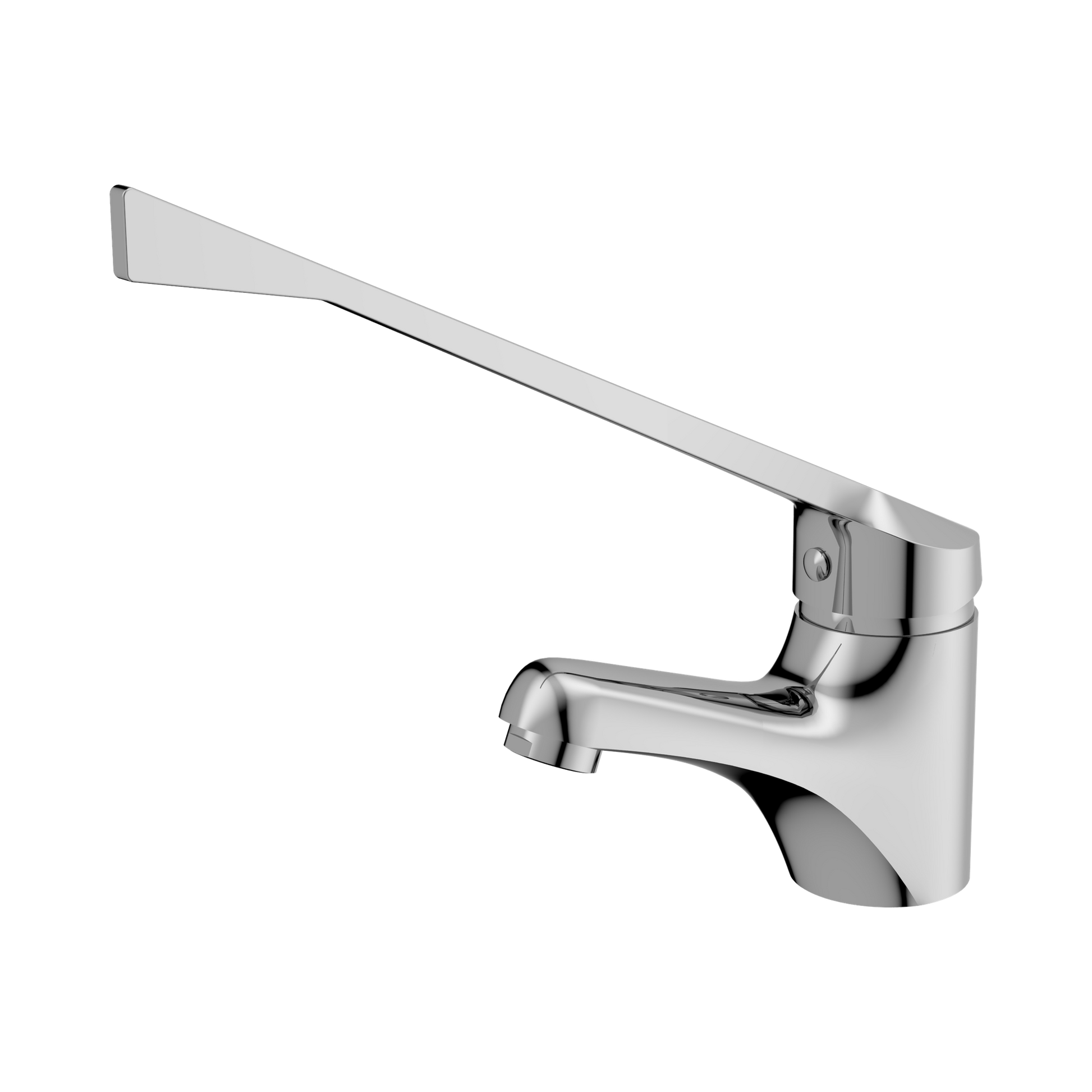 Nero Classic Care Basin Mixer Extended Handle, Chrome