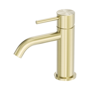 Nero Zen SS316L Basin Mixer, Brushed Gold