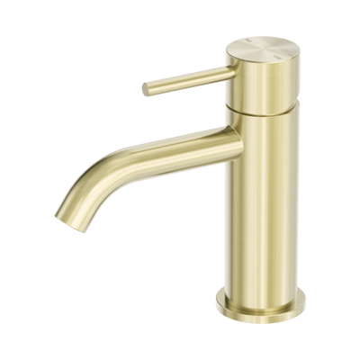 Nero Zen SS316L Basin Mixer, Brushed Gold