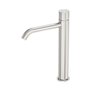 Nero Zen SS316L Tall Basin Mixer Mixer Handles, Brushed Nickel