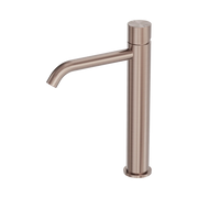 Nero Zen SS316L Tall Basin Mixer Mixer Handles, Brushed Bronze