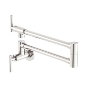 Nero Zen 316L Stainless Steel Pot Filler, Brushed Nickel
