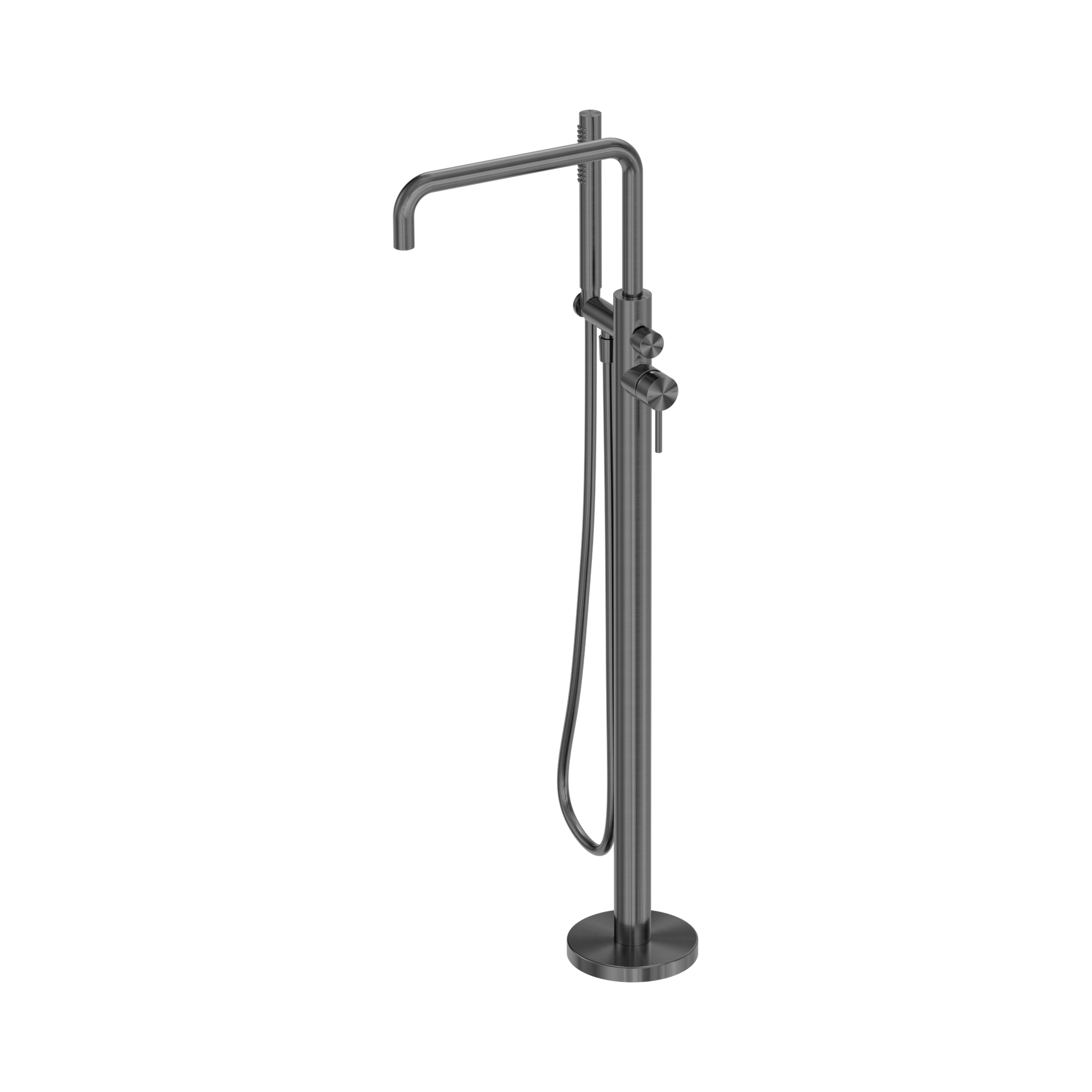 Nero Zen SS316L Freestanding Bath Mixer, Graphite