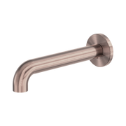 Nero Zen SS316L Round Basin/Bath Spout Only 185mm, Brushed Bronze
