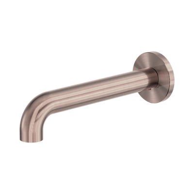 Nero Zen SS316L Round Basin/Bath Spout Only 185mm, Brushed Bronze