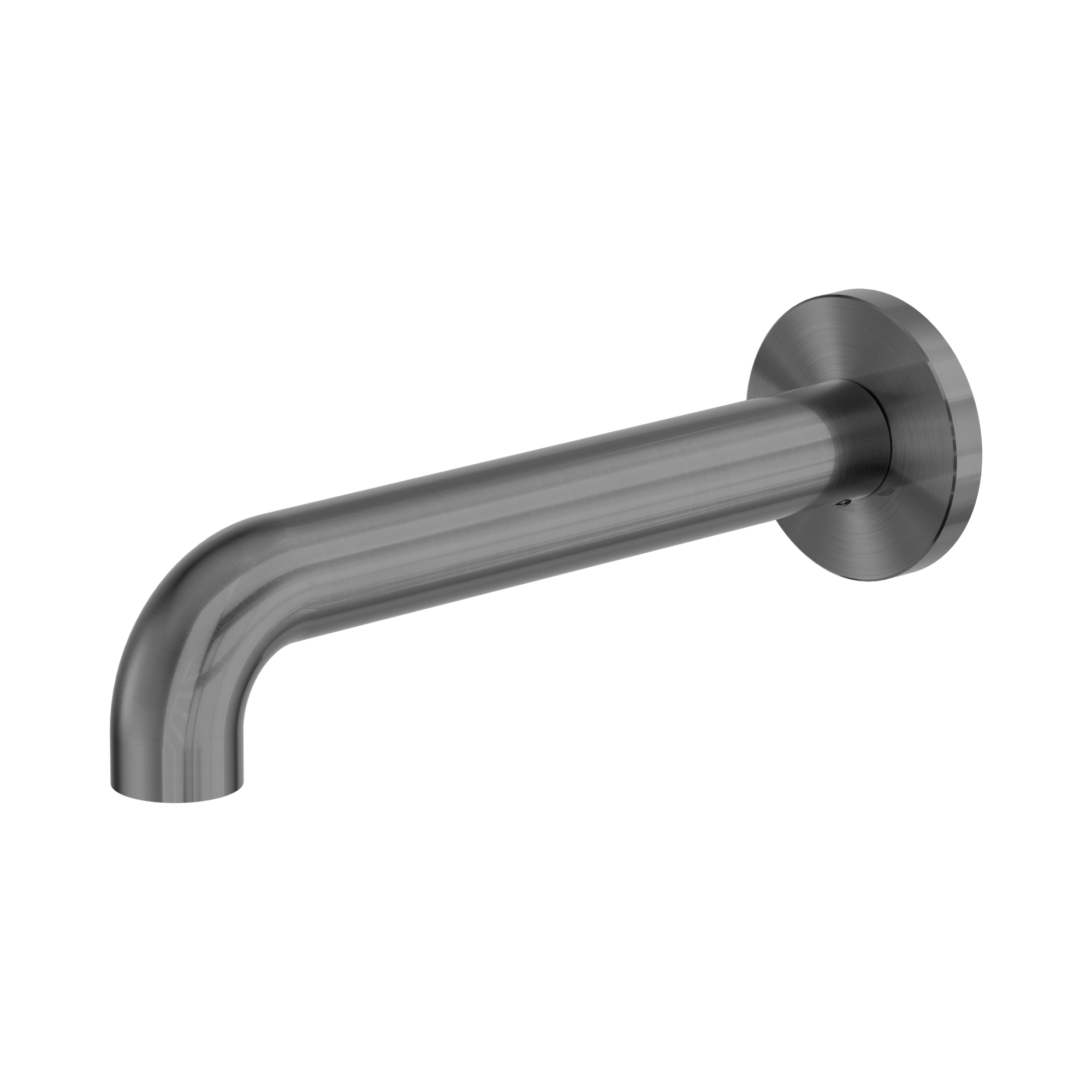 Nero Zen SS316L Round Basin/Bath Spout Only 185mm, Graphite