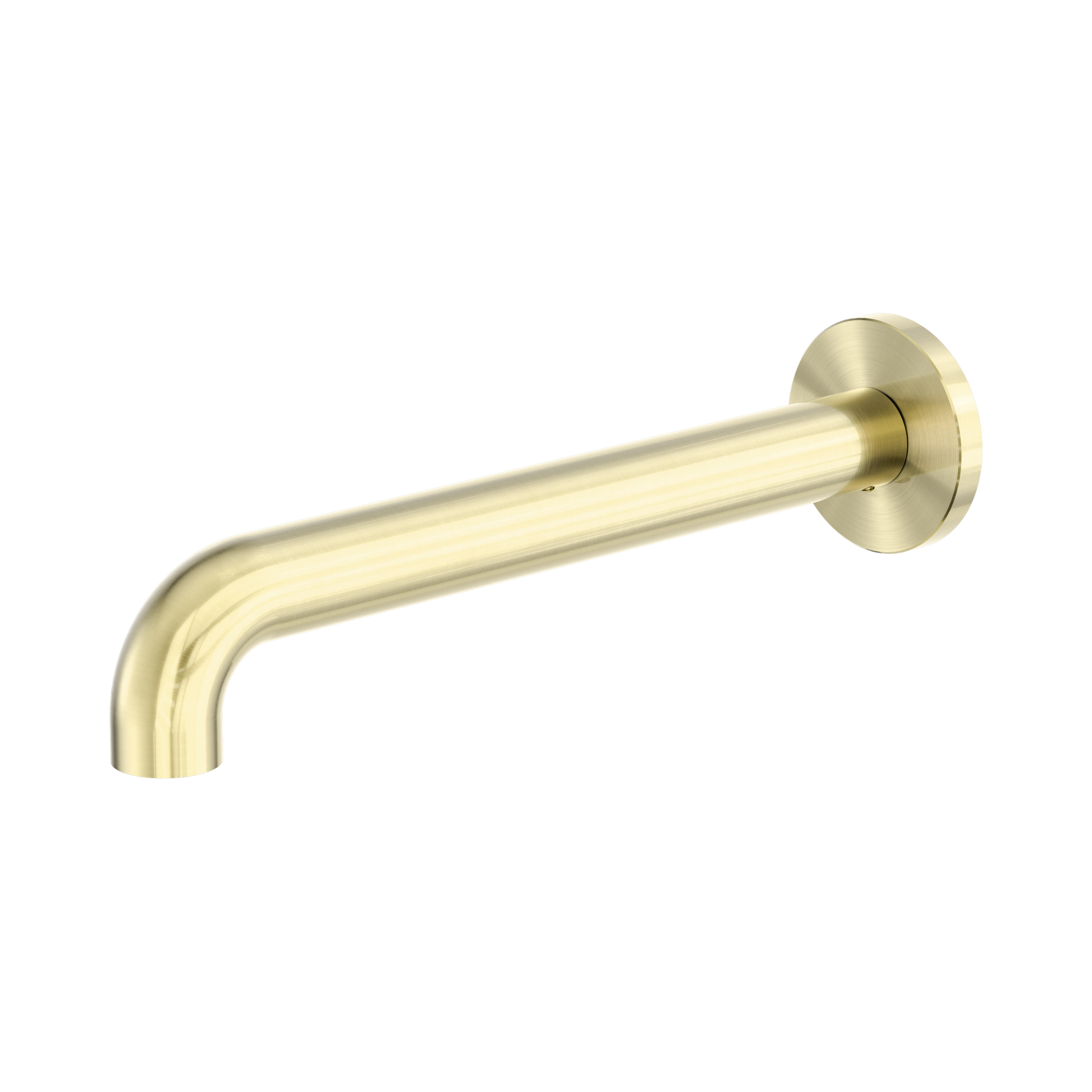 Nero Zen SS316L Round Basin/Bath Spout Only 230mm, Brushed Gold