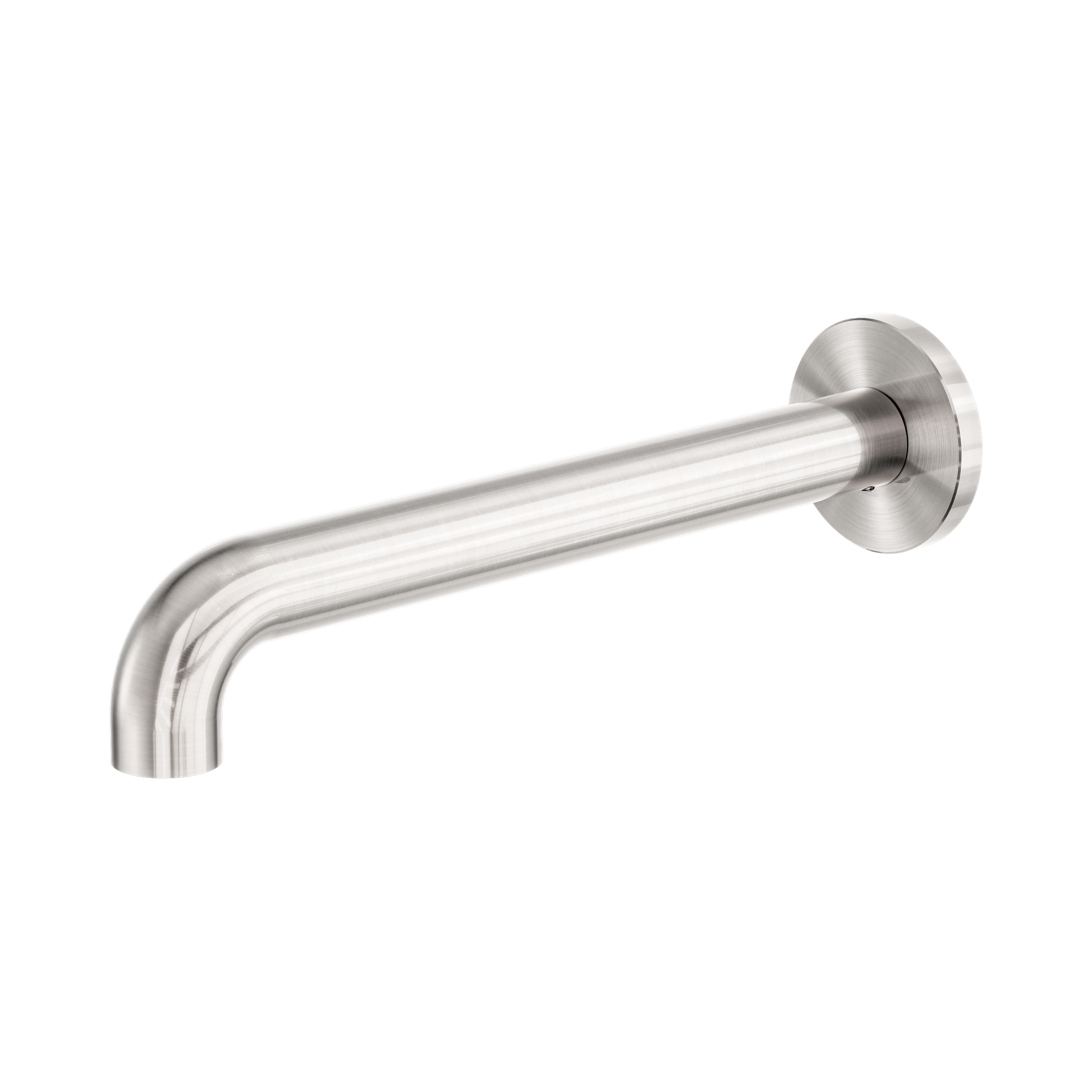 Nero Zen SS316L Round Basin/Bath Spout Only 230mm, Brushed Nickel