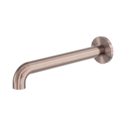 Nero Zen SS316L Round Basin/Bath Spout Only 230mm, Brushed Bronze