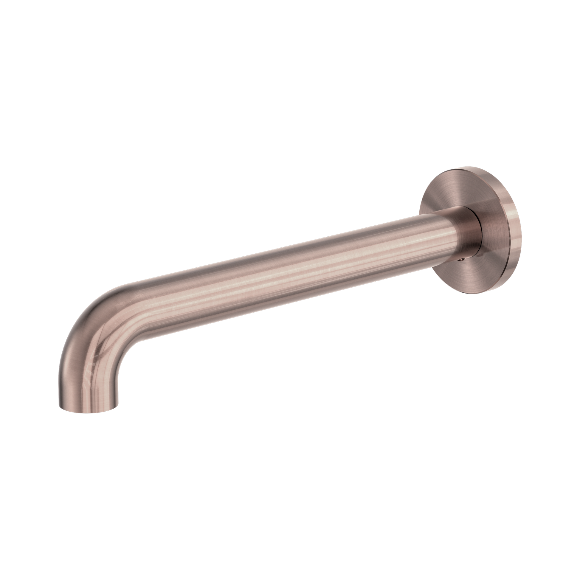Nero Zen SS316L Round Basin/Bath Spout Only 230mm, Brushed Bronze