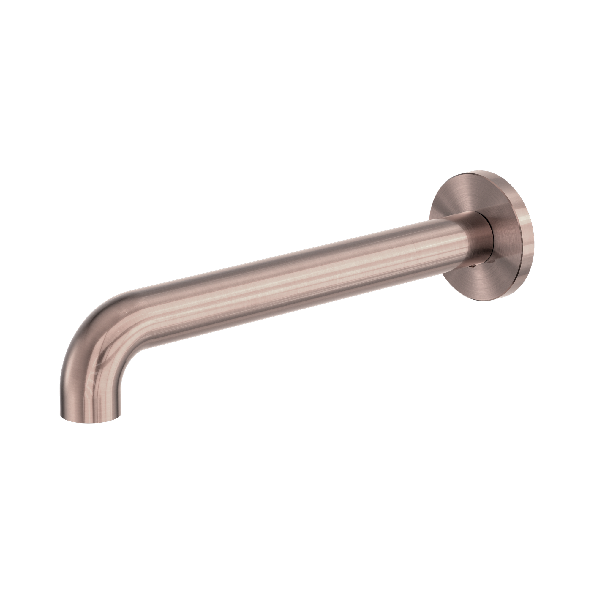 Nero Zen SS316L Round Basin/Bath Spout Only 230mm, Brushed Bronze