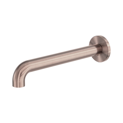 Nero Zen SS316L Round Basin/Bath Spout Only 230mm, Brushed Bronze