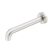 Nero Zen SS316L Round Basin/Bath Spout Only 230mm II, Brushed Nickel
