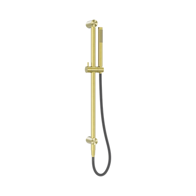Nero Zen SS316L Shower Rail With Outdoor Shower Hose, Brushed Gold