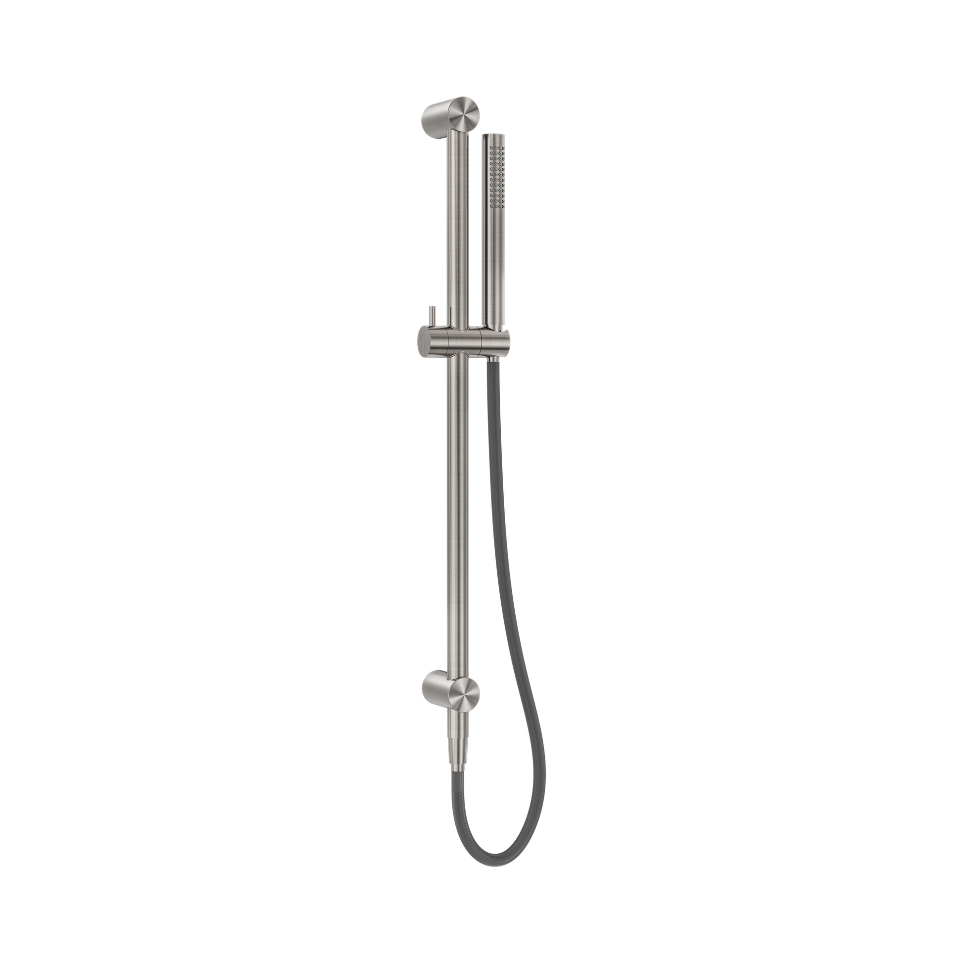 Nero Zen SS316L Shower Rail With Outdoor Shower Hose, Brushed Nickel