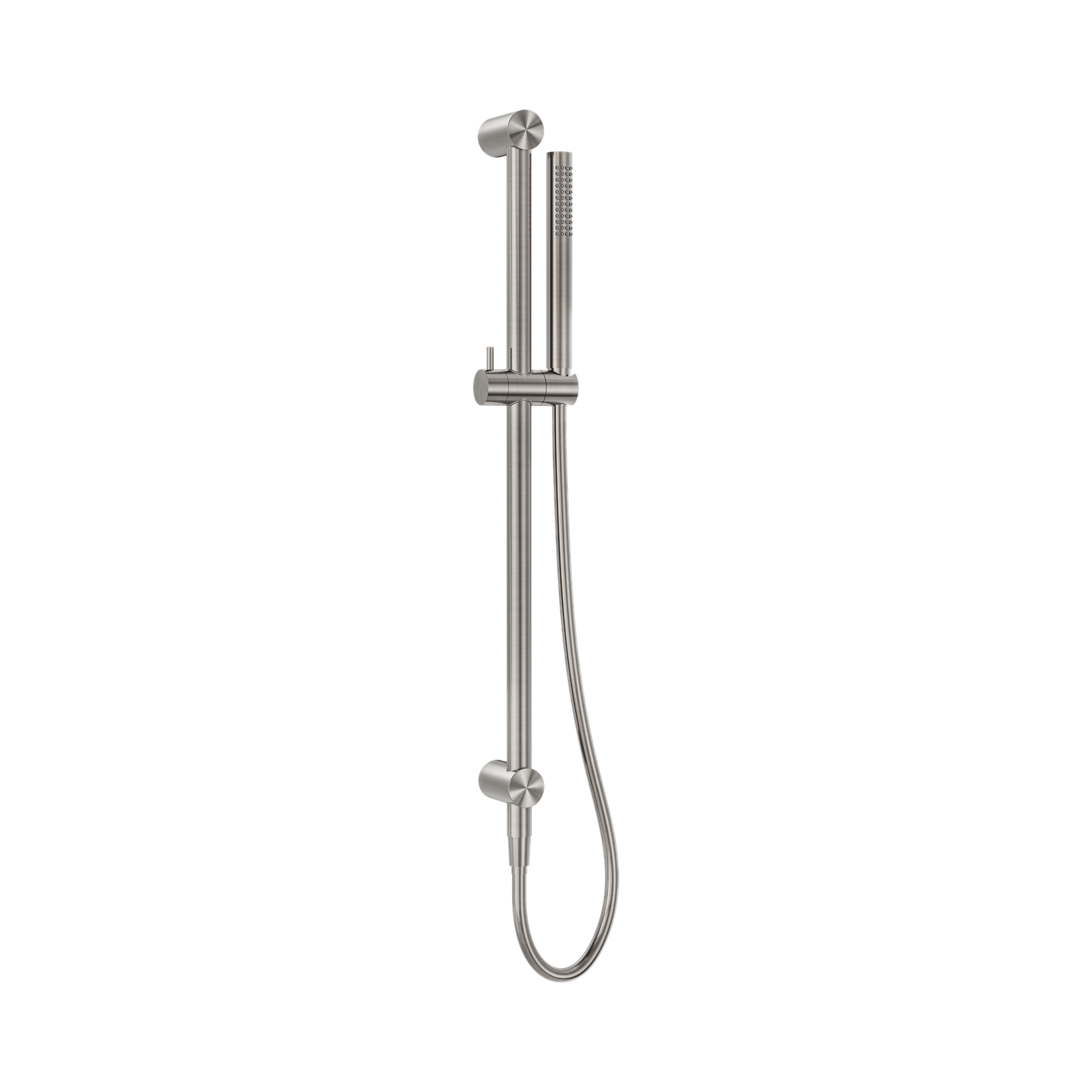 Nero Zen SS316L Shower Rail, Brushed Nickel
