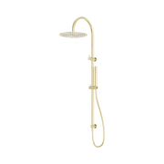 Nero Zen SS316L Twin Shower, Brushed Gold