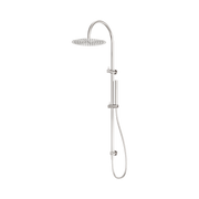 Nero Zen SS316L Twin Shower, Brushed Nickel