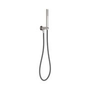 Nero Zen SS316L Shower On Bracket With Outdoor Shower Hose, Brushed Nickel
