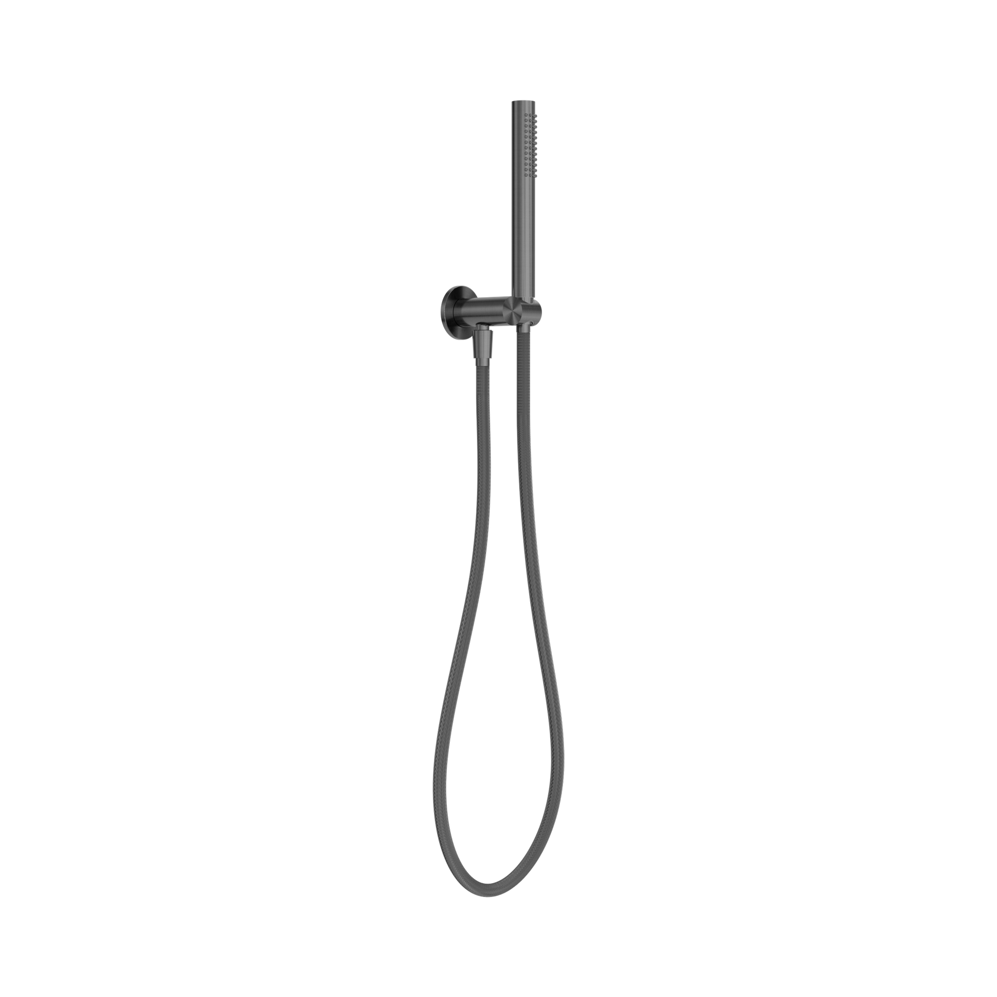 Nero Zen SS316L Shower On Bracket With Outdoor Shower Hose, Graphite