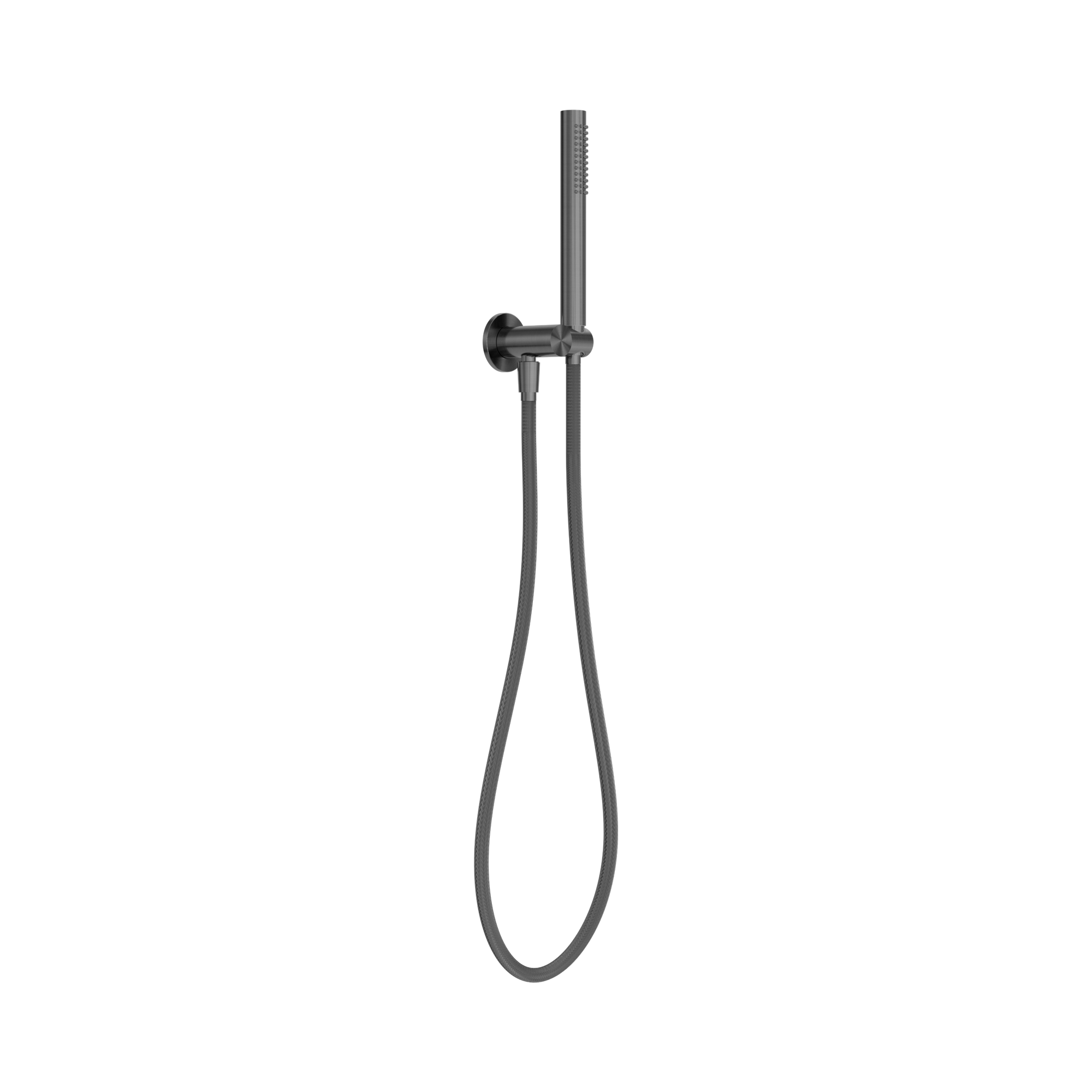 Nero Zen SS316L Shower On Bracket With Outdoor Shower Hose, Graphite