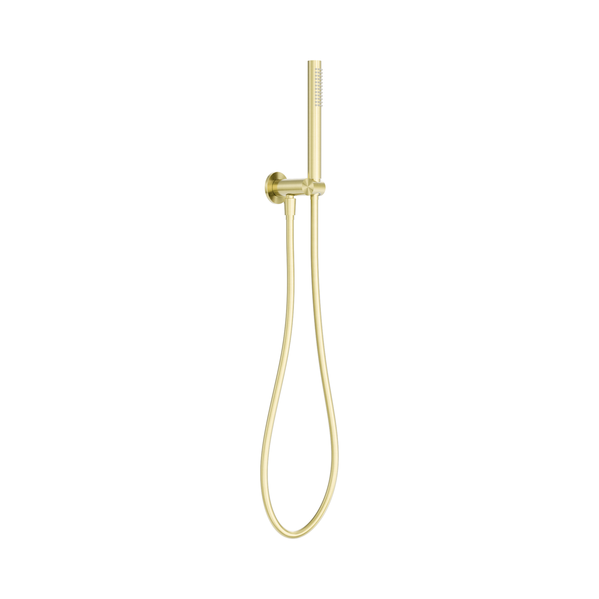 Nero Zen SS316L Shower On Bracket, Brushed Gold