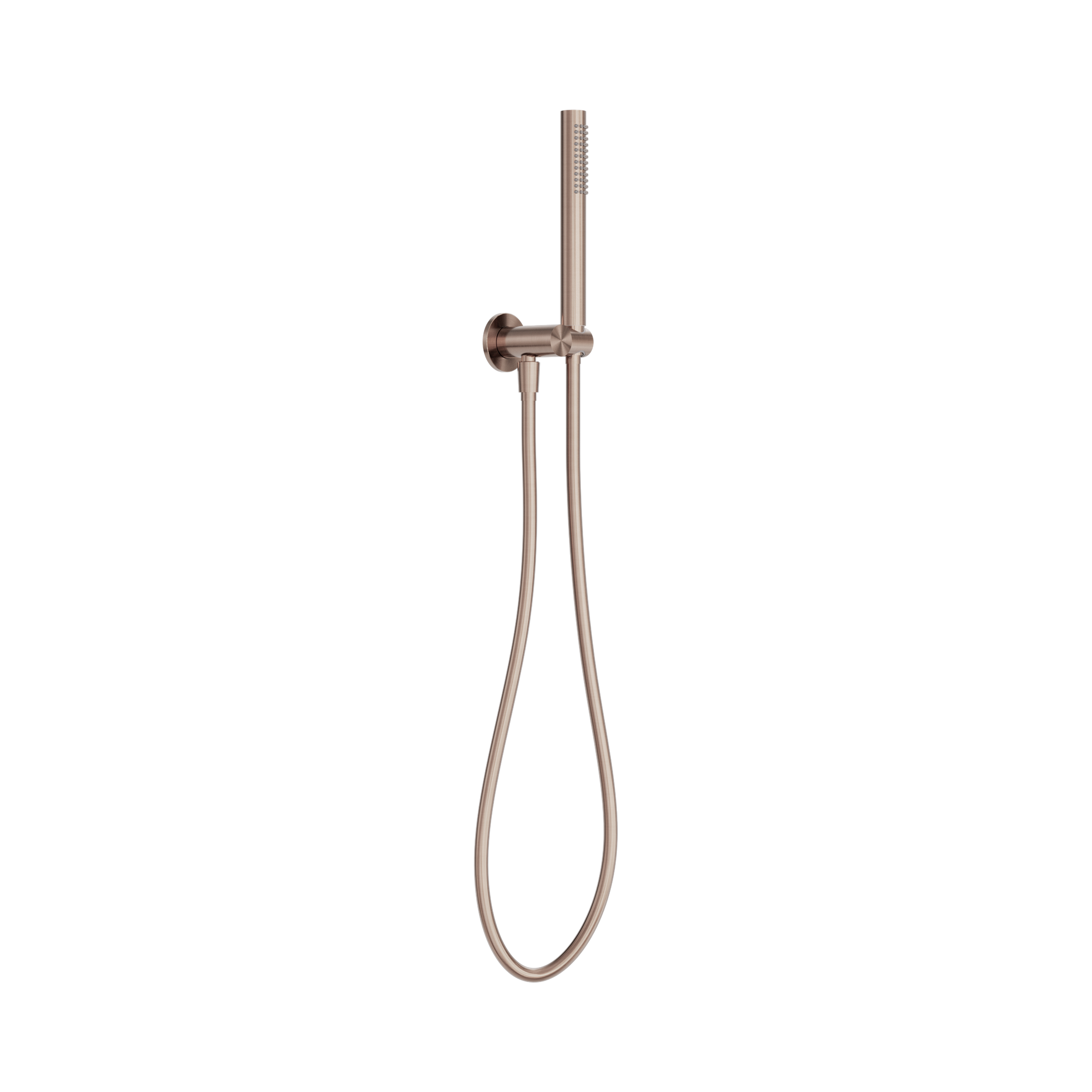 Nero Zen SS316L Shower On Bracket, Brushed Bronze