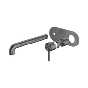 Nero Zen SS316L Wall Mixer Set 230mm Spout Trim Kits Only, Graphite