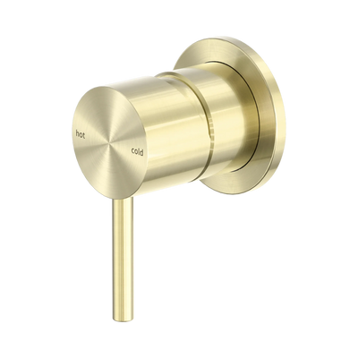 Nero Zen SS316L Shower Mixer, Brushed Gold