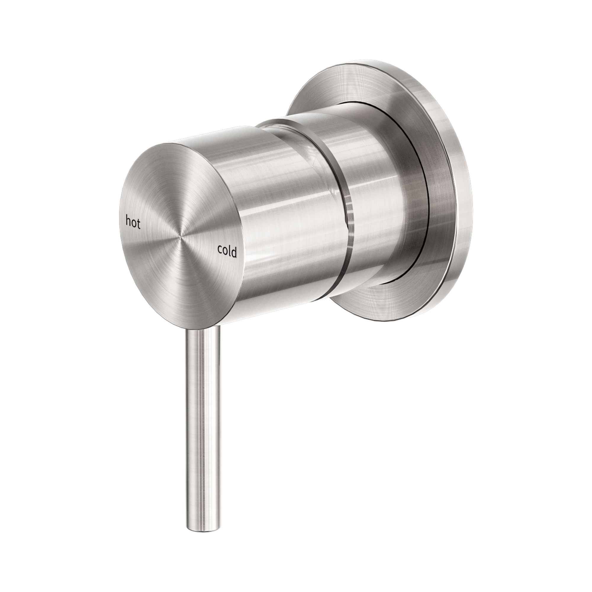 Nero Zen SS316L Wall/Shower Mixer, Brushed Nickel