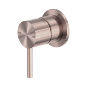 Nero Zen SS316L Wall/Shower Mixer, Brushed Bronze