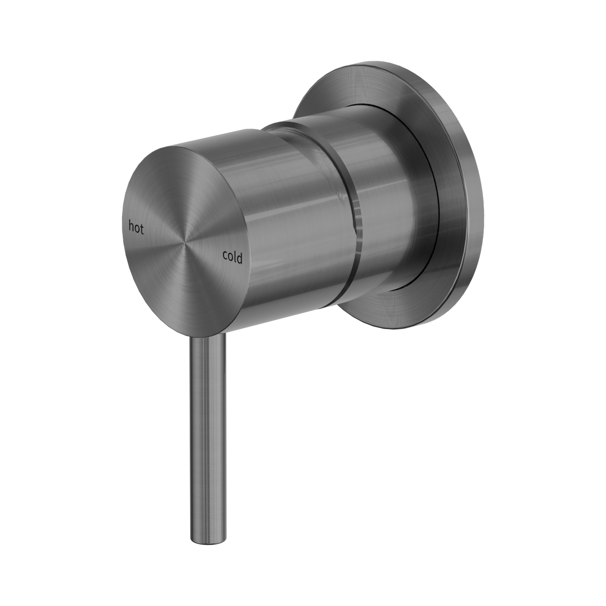 Nero Zen SS316L Wall/Shower Mixer, Graphite