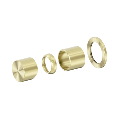 Nero Zen SS316L Pinless Shower Mixer Trim Kit Only, Brushed Gold