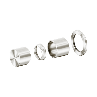 Nero Zen SS316L Pinless Shower Mixer Trim Kit Only, Brushed Nickel