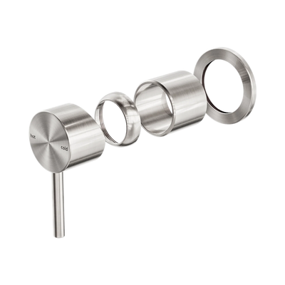 Nero Zen SS316L Shower Mixer Trim Kits Only, Brushed Nickel