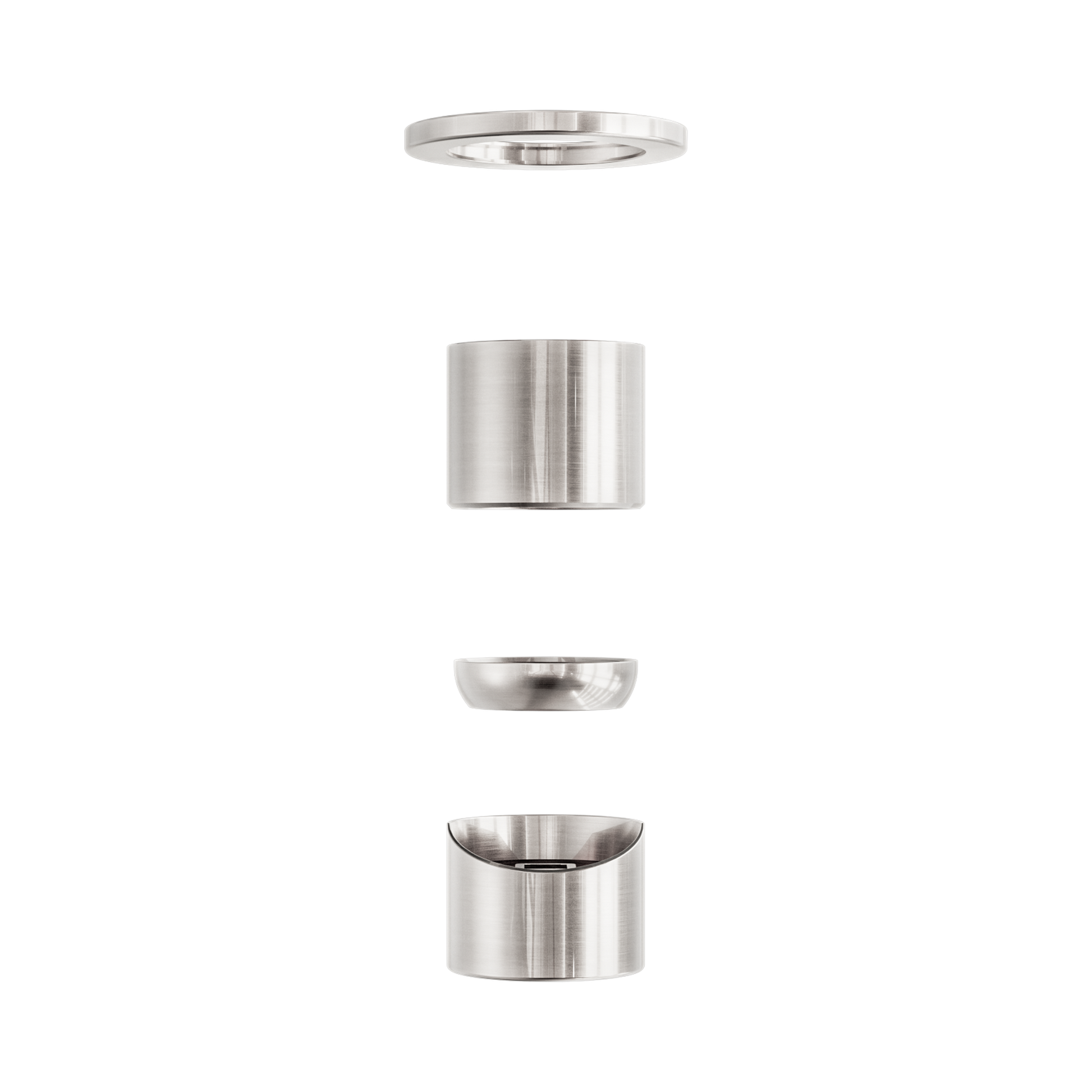 Nero Zen SS316L Wall/Shower Mixer Trim Kits Only, Brushed Nickel