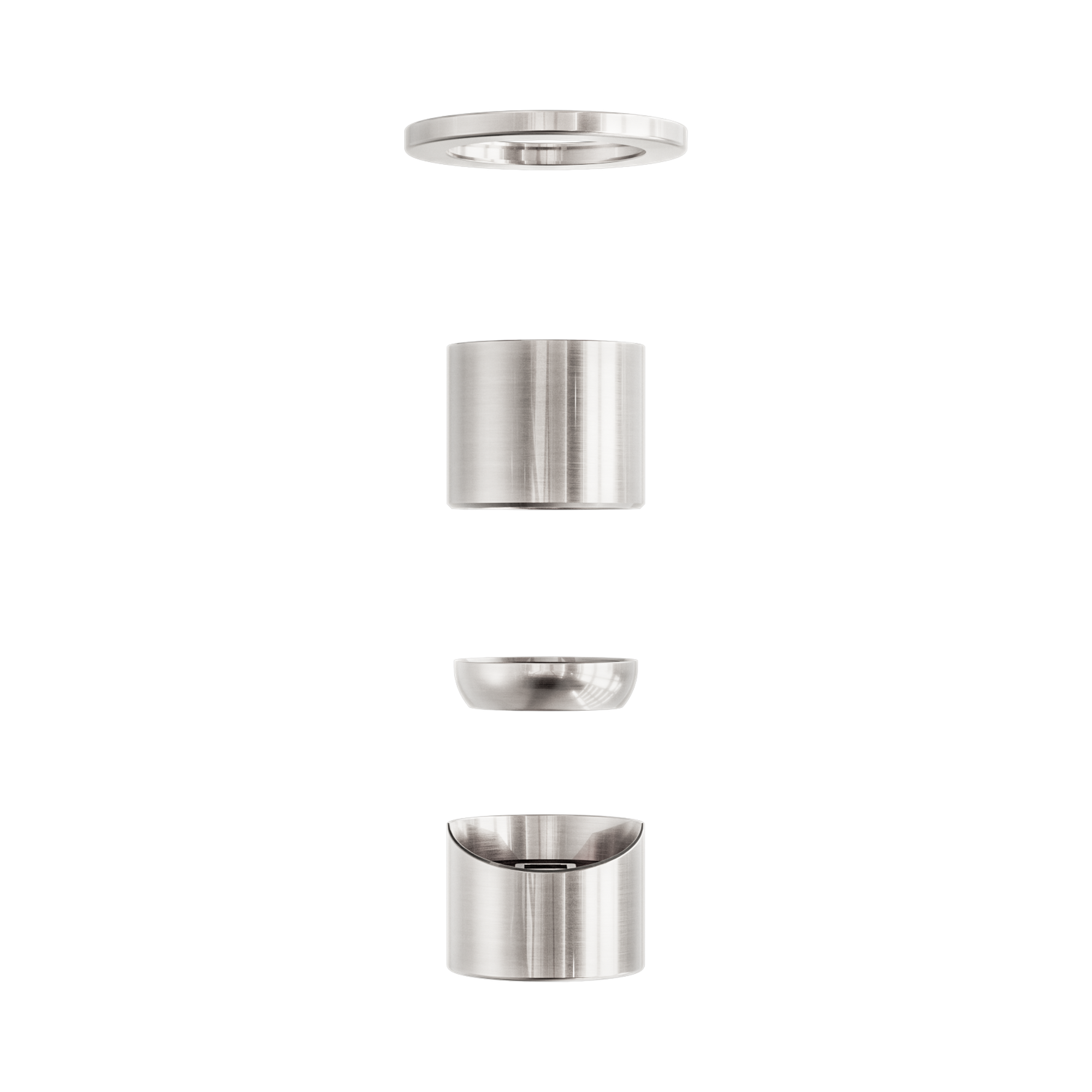 Nero Zen SS316L Wall/Shower Mixer Trim Kits Only, Brushed Nickel