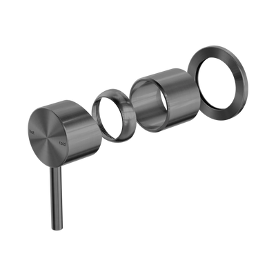 Nero Zen SS316L Shower Mixer Trim Kits Only, Graphite