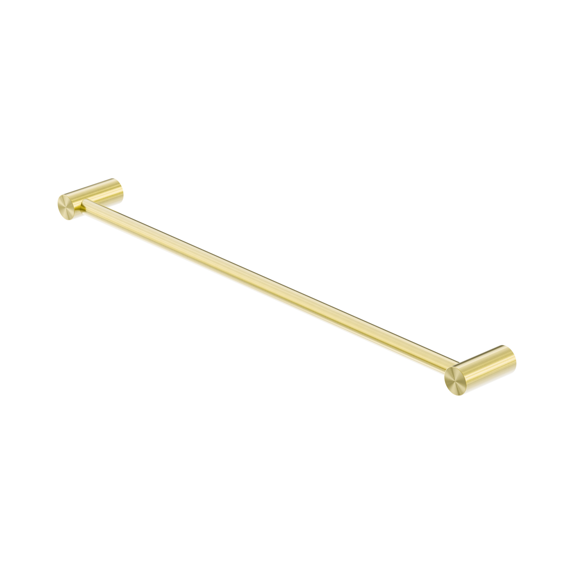 Nero Zen SS316L Single Towel Rail 600mm, Brushed Gold